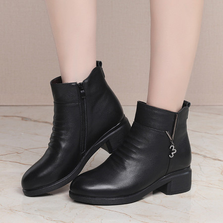 女士棉皮鞋的最新款式,女士棉皮鞋的最新款式