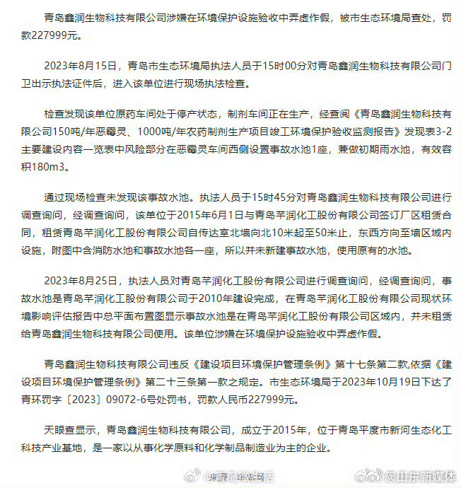 青島環(huán)保檢查最新動態(tài)，影響與觀點分析
